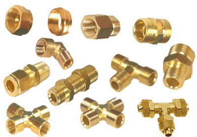 BRASS COMPRESSION FITTINGS