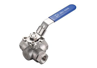 THREE WAY BALL VALVE